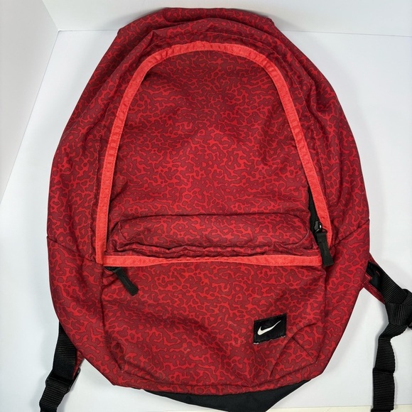 Nike Red Animal Print Backpack - Picture 1 of 11